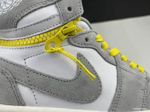 High 1 Air CW6576-100 Light Smoke Jordan Switch 0616